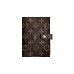 Louis Vuitton Monogram Agenda PM Planner Cover/Case in Canvas (R20005) Brown
